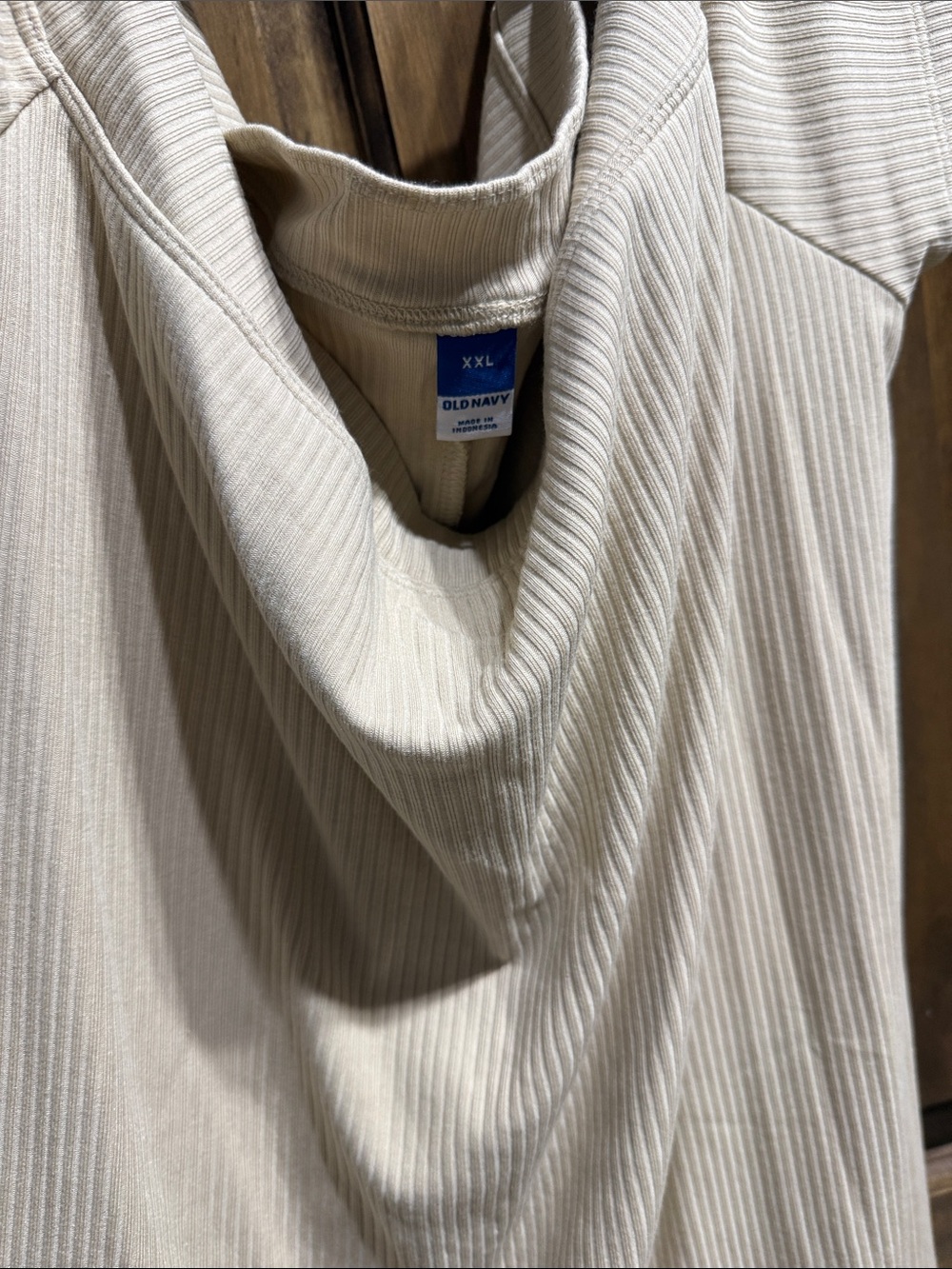 Old Navy Cream Ribbed Teddy Jacket - Picture 3 of 9